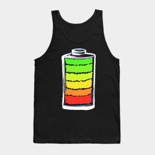 Full charged battery Tank Top